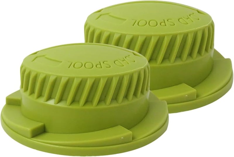 مقبض نتوء أخضر بديل 2 قطعة متوافق مع Homelite BM26SS BM26SSL3VNM BM26SSL3VNMC ماكينة تقليم الخيوط - Image 1